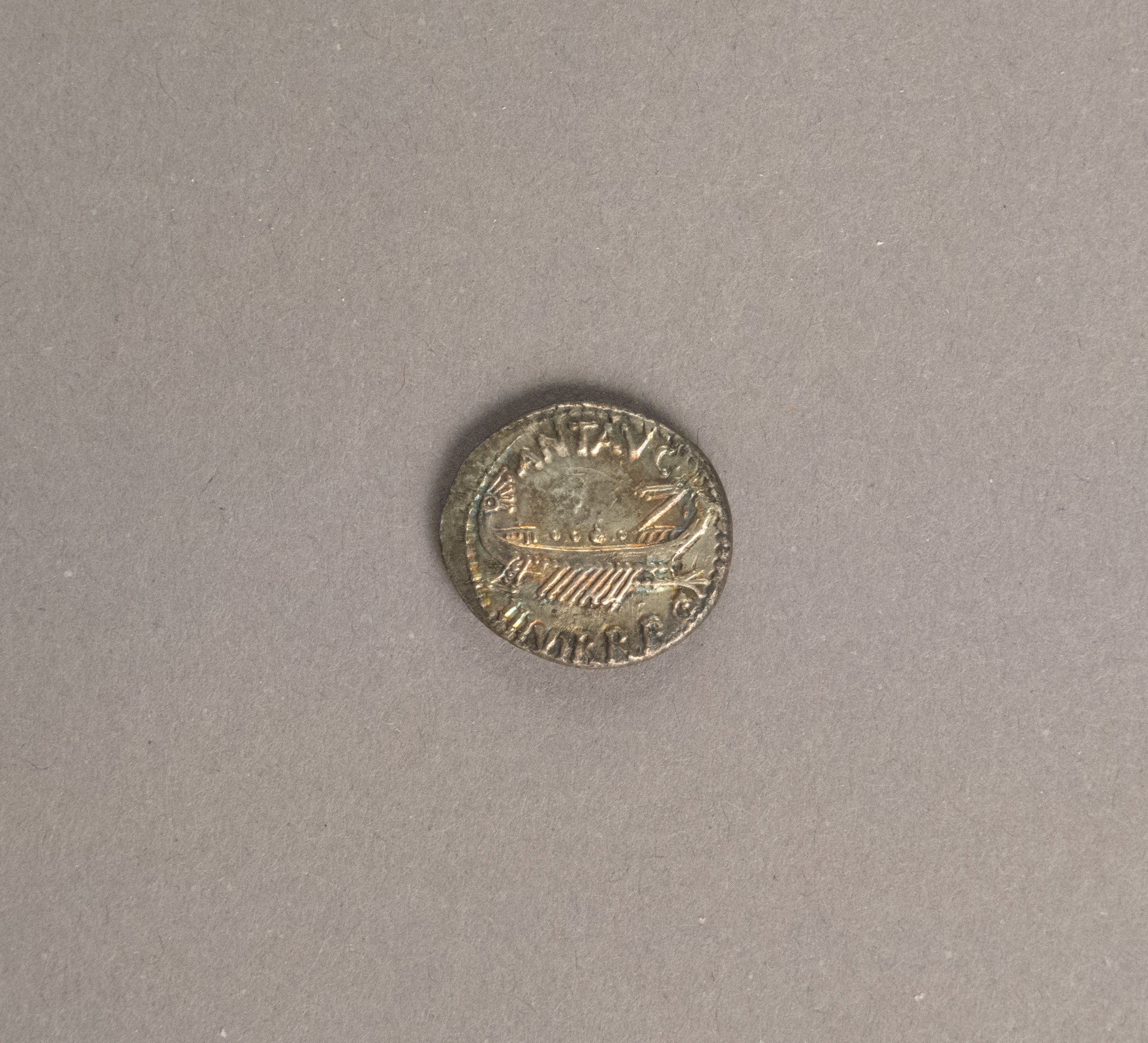 Silver denarius of Marcus Antonius | Roman | Late Republican | The ...